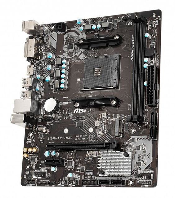 MSI B450M-A PRO MAX (ảnh 3)