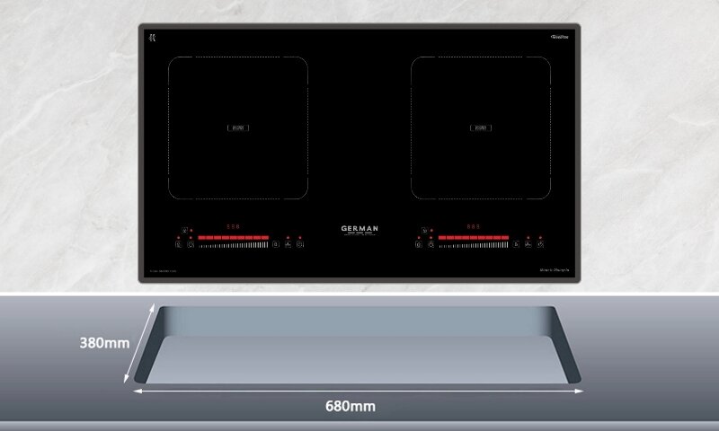 Bếp từ đôi German GM 889iPlus