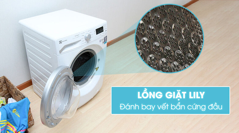 Máy giặt sấy Electrolux Inverter 8 kg EWW12842