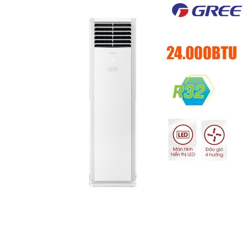 Điều hòa Gree 24000 BTU 1 chiều GVC24AM-K6NNC7B hiệu quả làm mát