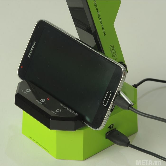 Đèn bàn Led Hàn Quốc đổi màu Prism M-08GN (xanh lá)