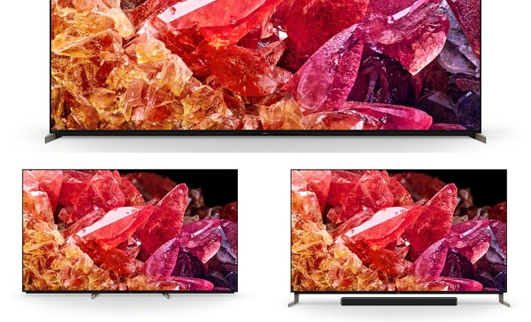 google tivi mini led sony 75 inch 4k 75x95k thiết kế