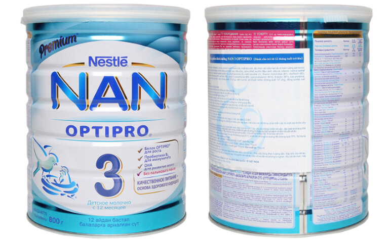 Sữa Nan 3 là sữa bột công thức dành cho trẻ từ 12 - 18 tháng tuổi