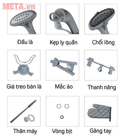 Bàn ủi hơi nước đứng Kangaroo KG755