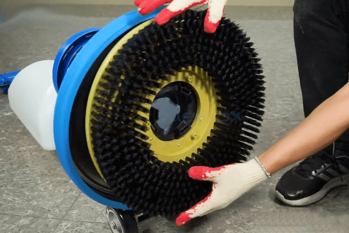 Máy chà sàn, thảm công nghiệp CleproX CX-200T có bàn chà lớn