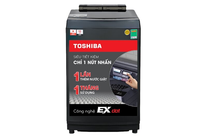 Máy giặt Toshiba Inverter 12 kg AW-DUM1300KV(MG) hoạt động siêu êm