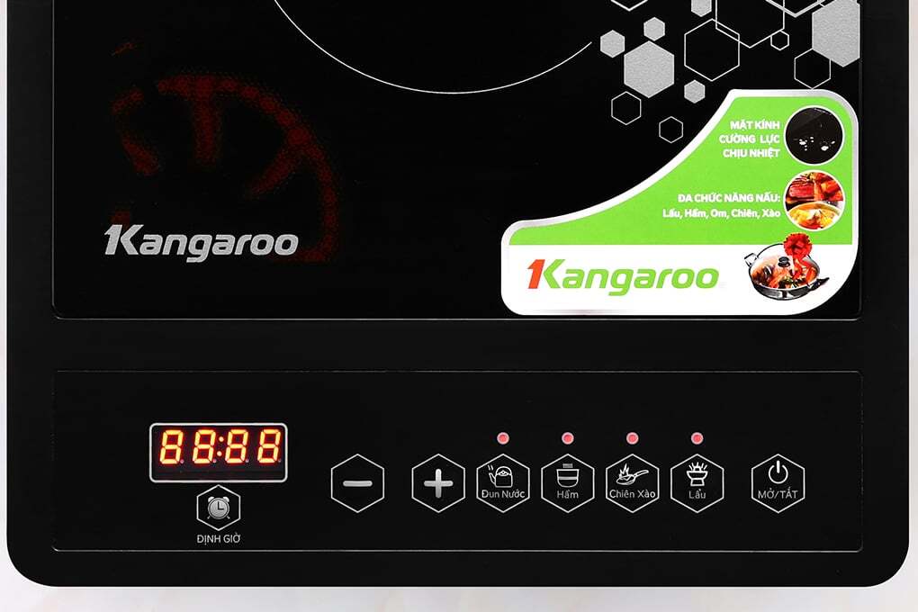 Bảng điều khiển của bếp từ Kangaroo KG15IC1 Bảng điều khiển của bếp từ Kangaroo KG15IC1