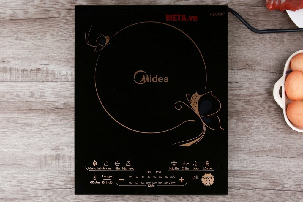 Bếp điện từ cảm ứng cao cấp Midea MI-T2117DE
