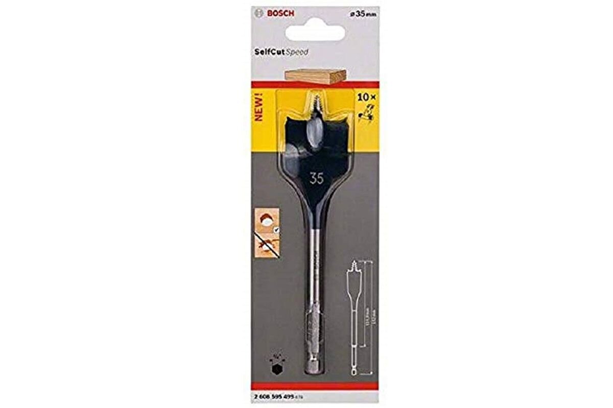 Mũi khoét gỗ đuôi cá 35x152mm Bosch 2608595499