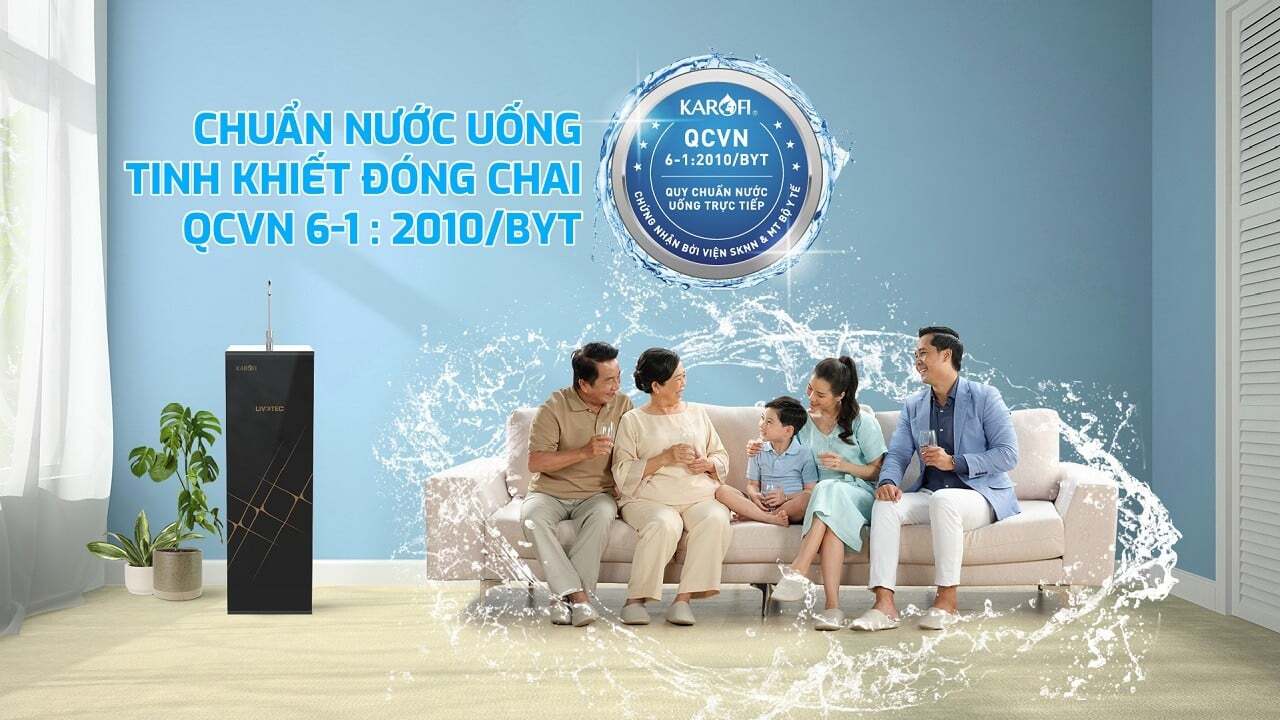 máy lọc nước RO Karofi Livotec 606 cho ra nguồn nước uống trực tiếp máy lọc nước RO Karofi Livotec 606 cho ra nguồn nước uống trực tiếp