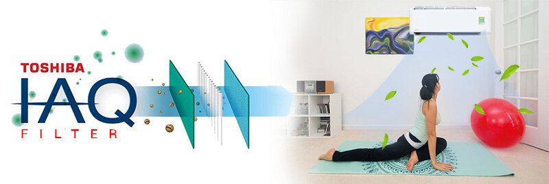 Máy lạnh Toshiba Inverter 2 HP RAS-H18BKCV-V Máy lạnh Toshiba Inverter 2 HP RAS-H18BKCV-V