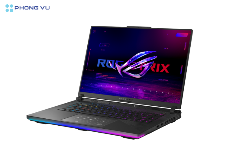 ASUS ROG Strix SCAR 16 với khả năng nâng cấp RAM và dung lượng lưu trữ vượt trội, mang đến trải nghiệm không giới hạn