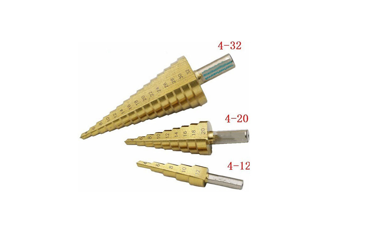 Bộ 3 mũi khoan chóp nón INGCO AKSDS0302