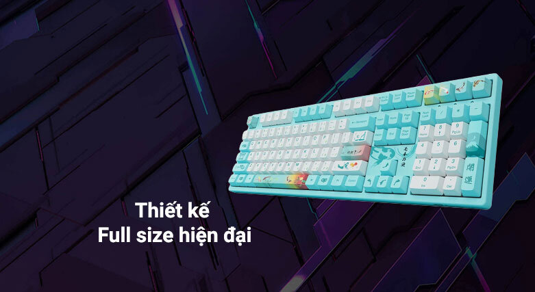 Akko 3108 v2 Monet's Pond (Akko Pink switch V2) | Bàn phím cơ Akko 3108 v2 Monet's Pond