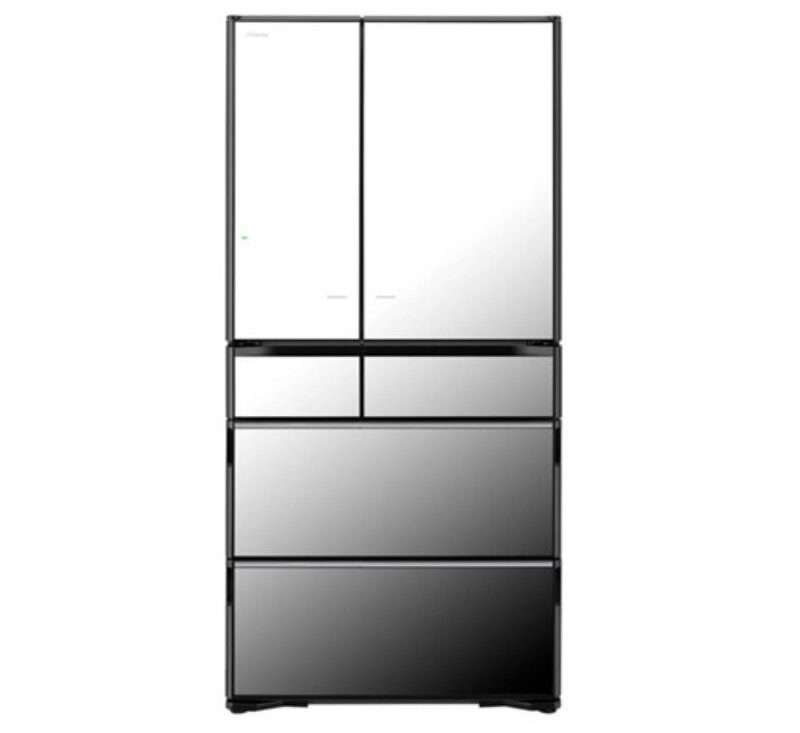 Tủ lạnh Hitachi ZX740 X sở hữu thiết kế 6 cánh hiện đại