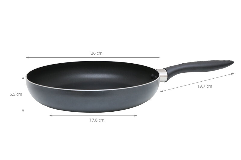 Chảo nhôm chống dính 26 cm Sunhouse CT26 Chảo nhôm chống dính 26 cm Sunhouse CT26