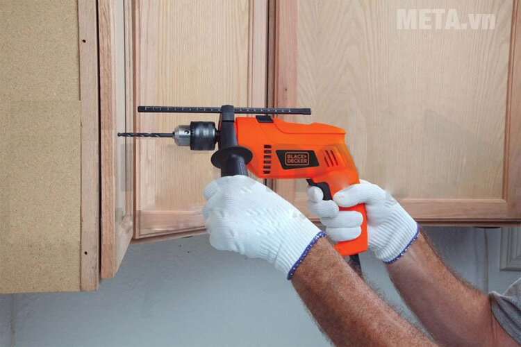 Máy khoan động lực 100 chi tiết Black 