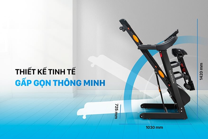 Gấp gọn khi không sử dụng