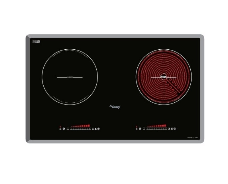 Bếp từ hồng ngoại âm 2 vùng nấu Canzy CZ-79DT