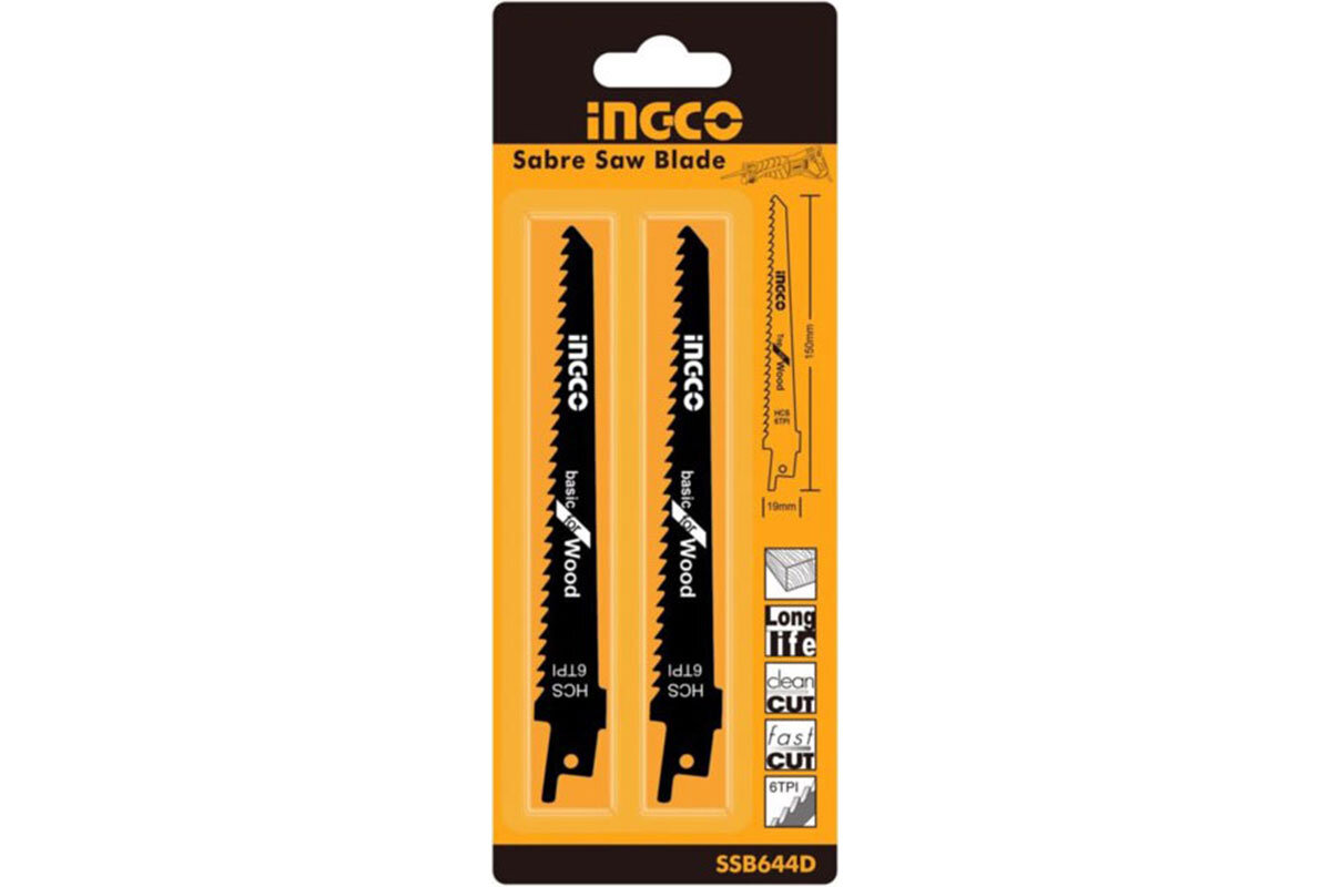 Bộ Lưỡi Cưa Kiếm INGCO SSB644D