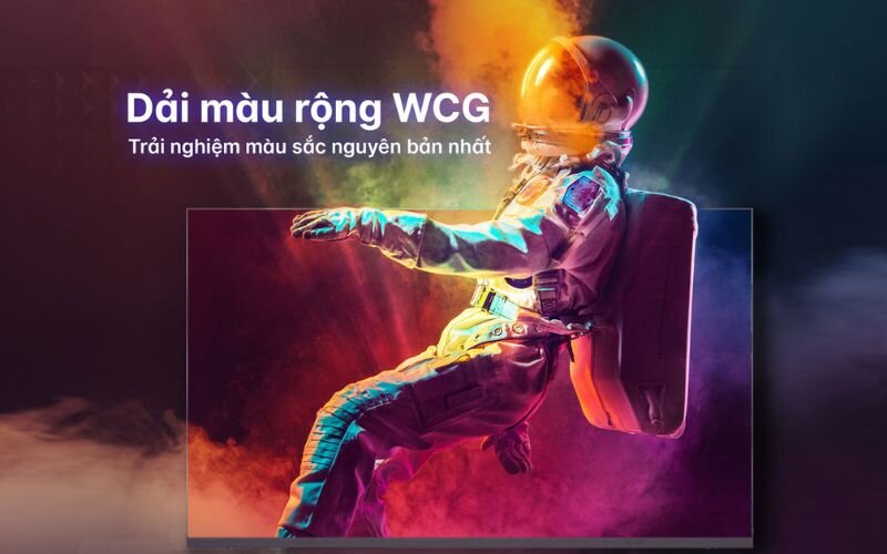 Dải màu WCG giúp đem lại màu sắc nguyên bản nhất của hình ảnh