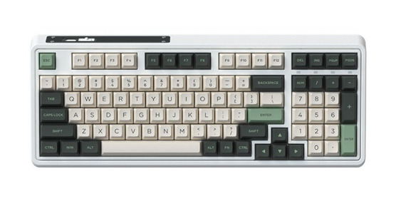 Bàn phím cơ FL-Esports CMK98SAM 3 Mode Wireless Tropical Forest 