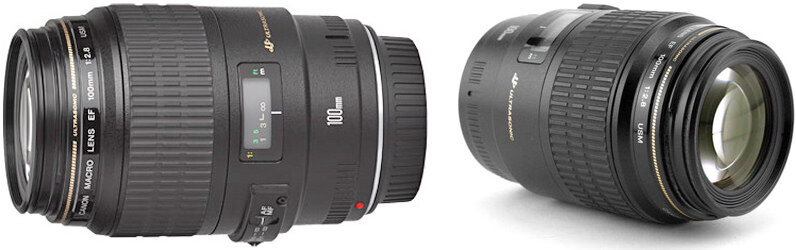 Ống Kính Canon EF100mm f/2.8 Macro USM (Hàng Nhập Khẩu)