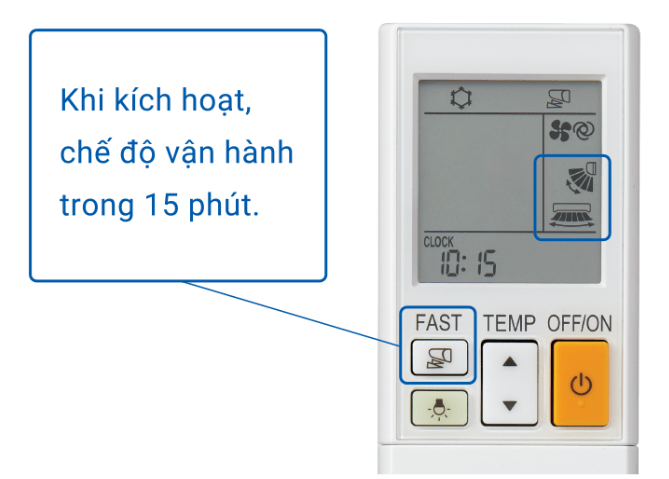 Máy lạnh Mitsubishi Electric MS/MU-JS25VF có tính năng làm lạnh siêu tốc Máy lạnh Mitsubishi Electric MS/MU-JS25VF có tính năng làm lạnh siêu tốc