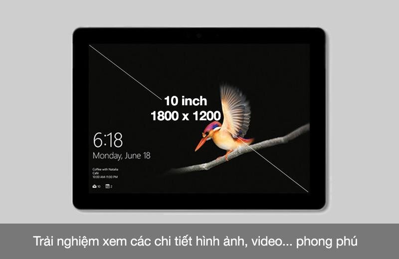 Microsoft Surface Go 128G/8Gb (Silver) Win10Home