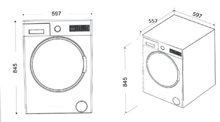 Máy sấy quần áo Fagor 3SFE-850BE