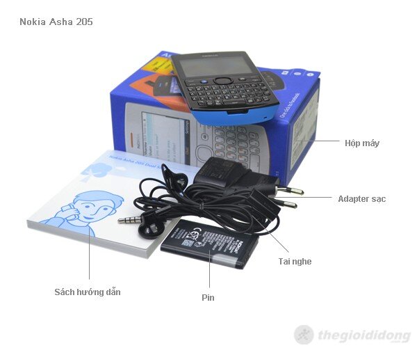 Điện thoại Nokia Asha 205