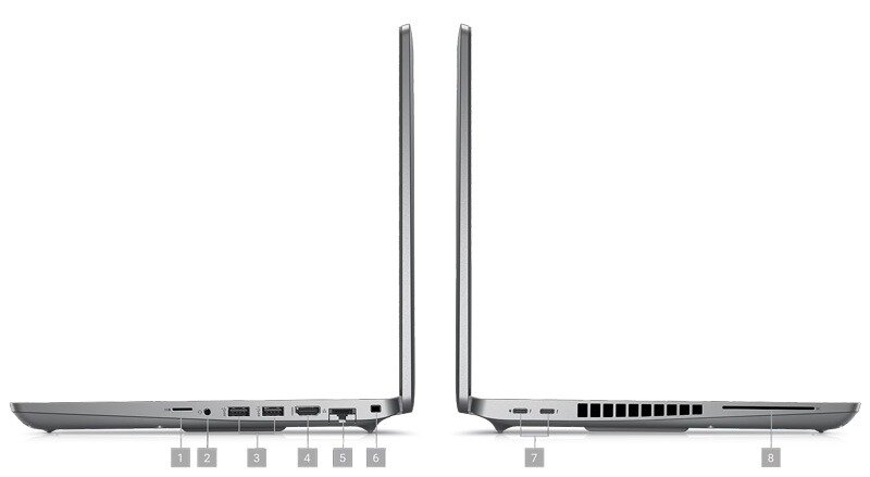 Laptop Dell Workstation Mobile Precision 3571 vPro (i7 12800H/16GB RAM/512GB SSD/RTX A1000 4G/15.6 inch FHD/Ubuntu/Xám)