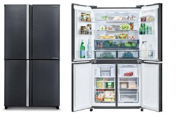 Tủ lạnh Sharp Inverter 572 lít SJ-FX640V-SL