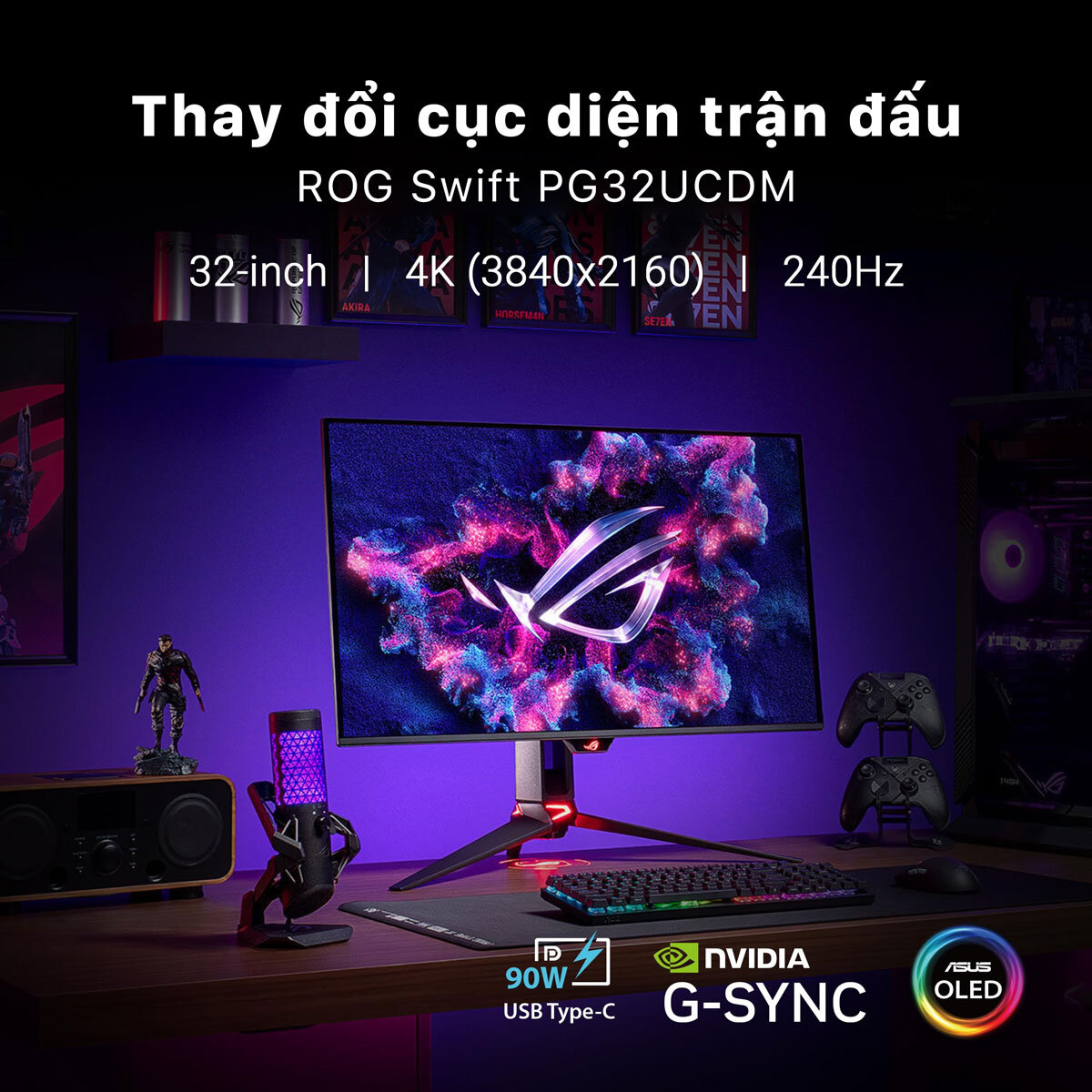 Màn hình ASUS ROG Swift PG32UCDM