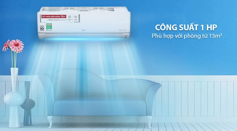 Máy lạnh LG Inverter 1 HP V10APR Máy lạnh LG Inverter 1 HP V10APR