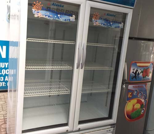 Tủ mát Alaska 2 cánh mở ngang SL-8B