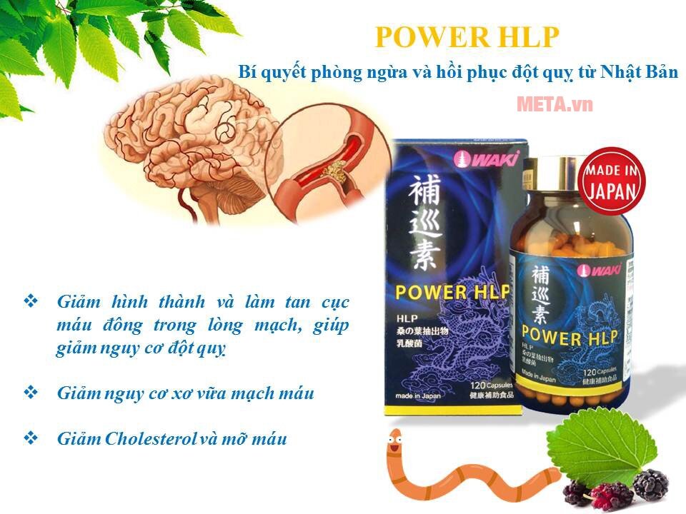 Power HLP - Viên uống hỗ trợ 