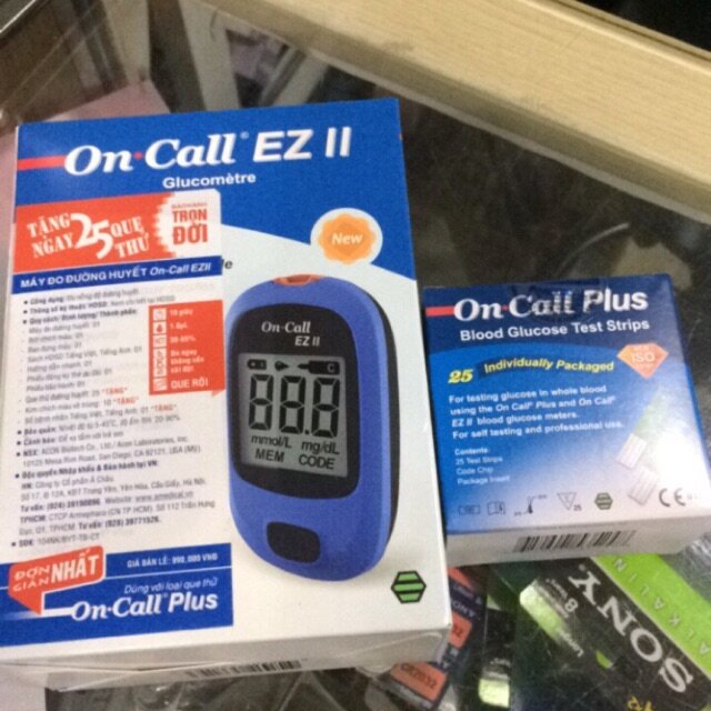Máy đo đường huyết Acon On-Call EZII (EZ II)