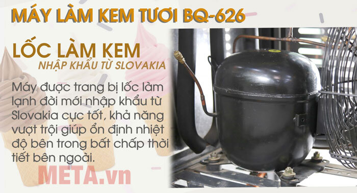 Máy làm kem Jingling NEW Elip BQ626