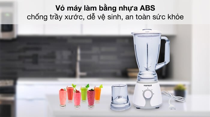 Vỏ máy làm từ nhựa cao cấp, cứng cáp