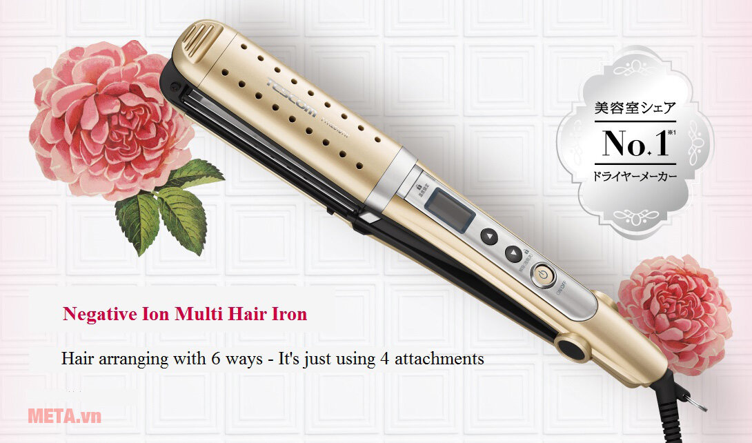 Máy tạo kiểu tóc bổ sung ion âm Tescom NTIR2610