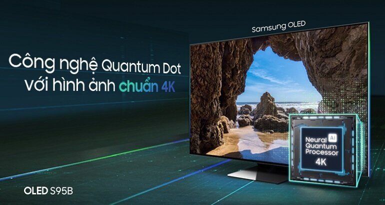 Smart Tivi Samsung 4K 55 inch QA55S95B (QA55S95BAKXXV) chính hãng giá rẻ Smart Tivi Samsung 4K 55 Inch Qa55S95B (Qa55S95Bakxxv) Chính Hãng Giá Rẻ