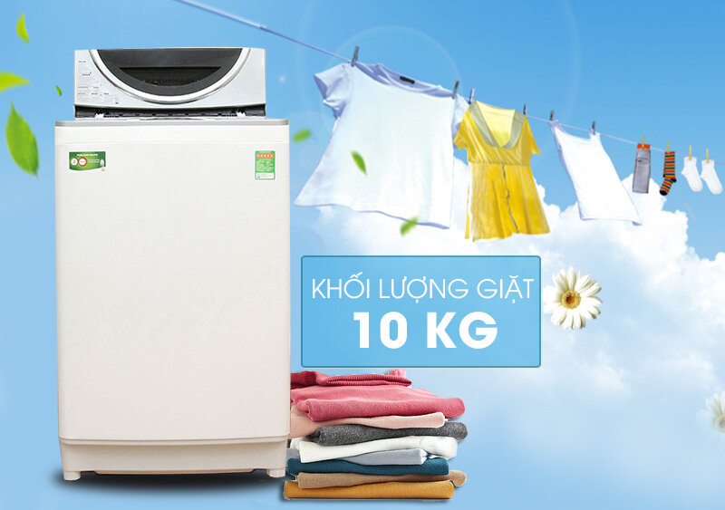 Máy giặt Toshiba Inverter 10 kg AW-DE1100GV (WS) Máy giặt Toshiba Inverter 10 kg AW-DE1100GV (WS)