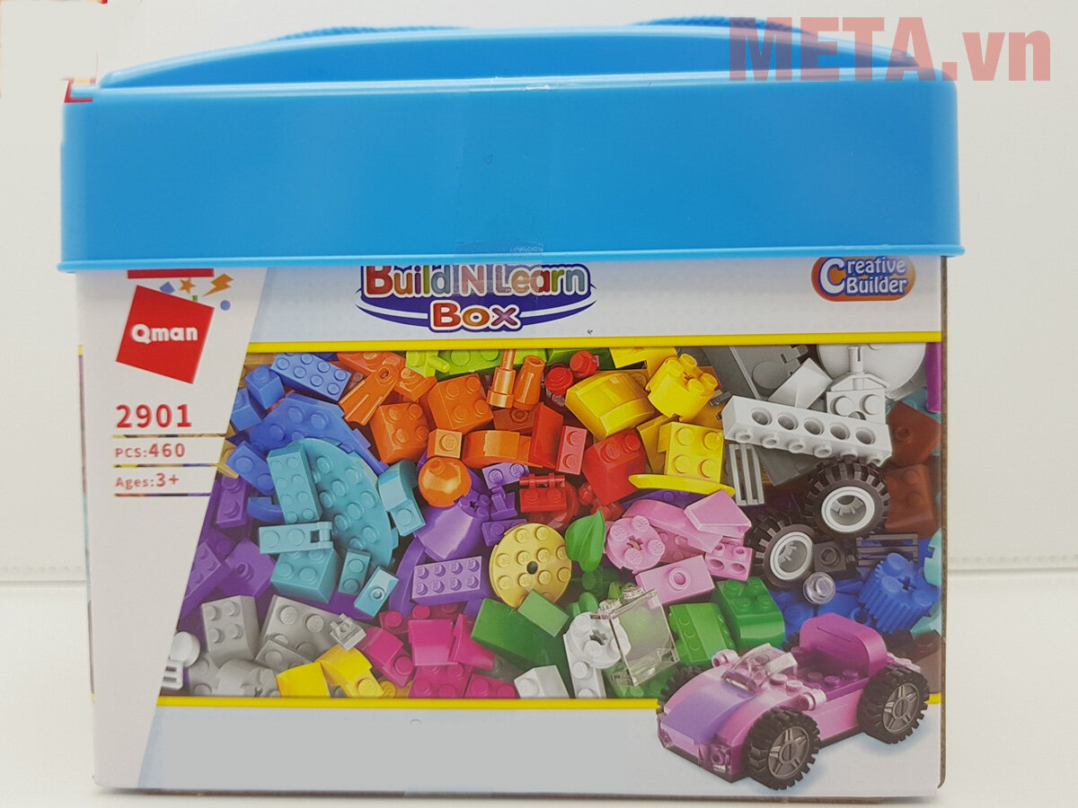 Đồ chơi lắp ghép Qman Basic Box BNL2901 (Hộp gạch sáng tạo cơ bản)