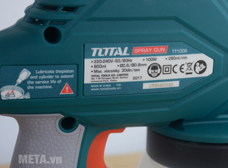 Máy phun sơn Total TT1006 Máy phun sơn Total TT1006