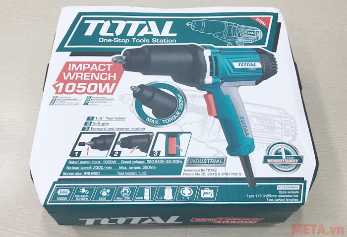 Máy vặn bu lông Total TIW10101 Máy vặn bu lông Total TIW10101