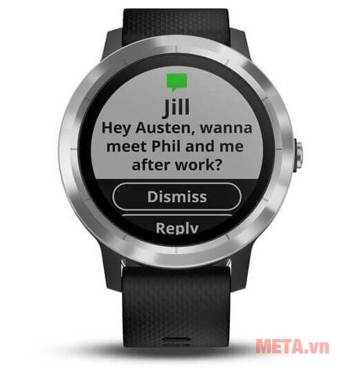 Đồng hồ thông minh theo dõi sức khỏe và hỗ trợ tập luyện Vivoactive 3