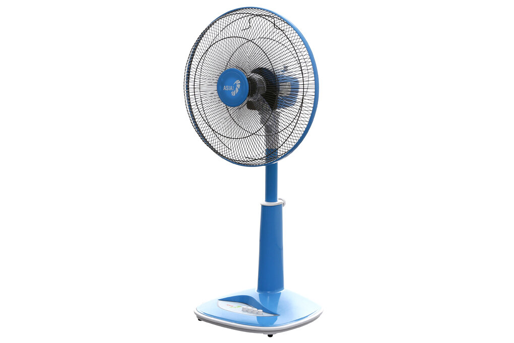 Quạt lửng ASIAvina - A16018-WV0 - trắng xanh Quạt lửng ASIAvina - A16018-WV0 - trắng xanh