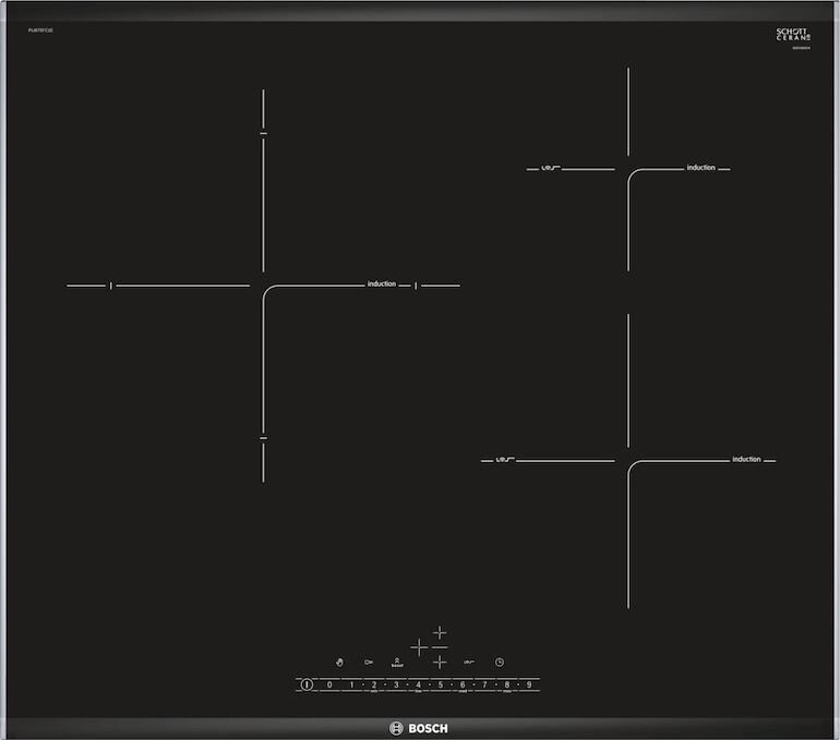 Bếp từ âm 3 vùng nấu Bosch PIJ675FC1E