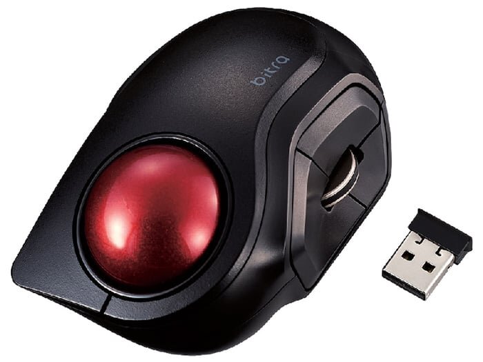 Chuột bi không dây yên tĩnh Elecom M-MT2DRSBK